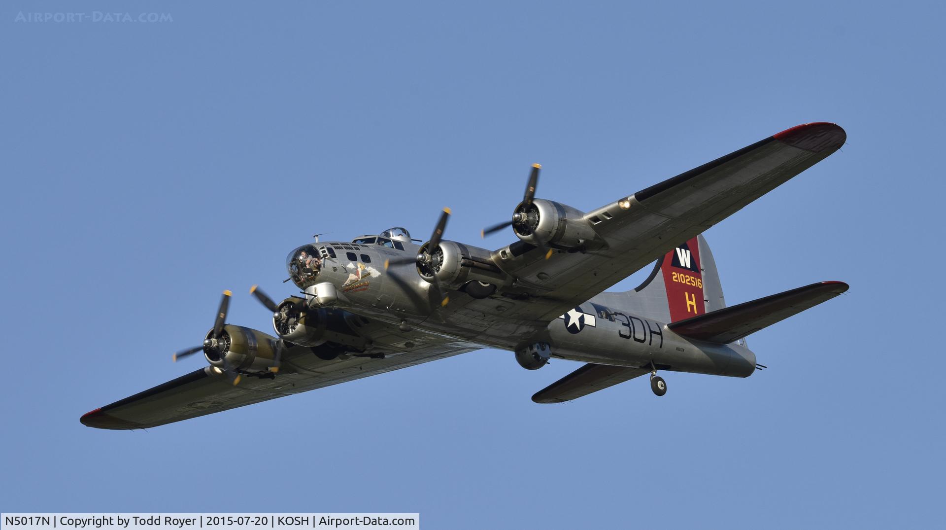 N5017N, 1944 Lockheed/Vega (Boeing) B-17G-105-VE Flying Fortress C/N 8649, Airventure 2015
