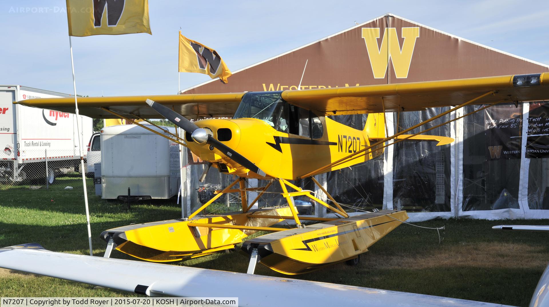 N7207, 1962 Piper PA-18 C/N 18-7859, Airventure 2015