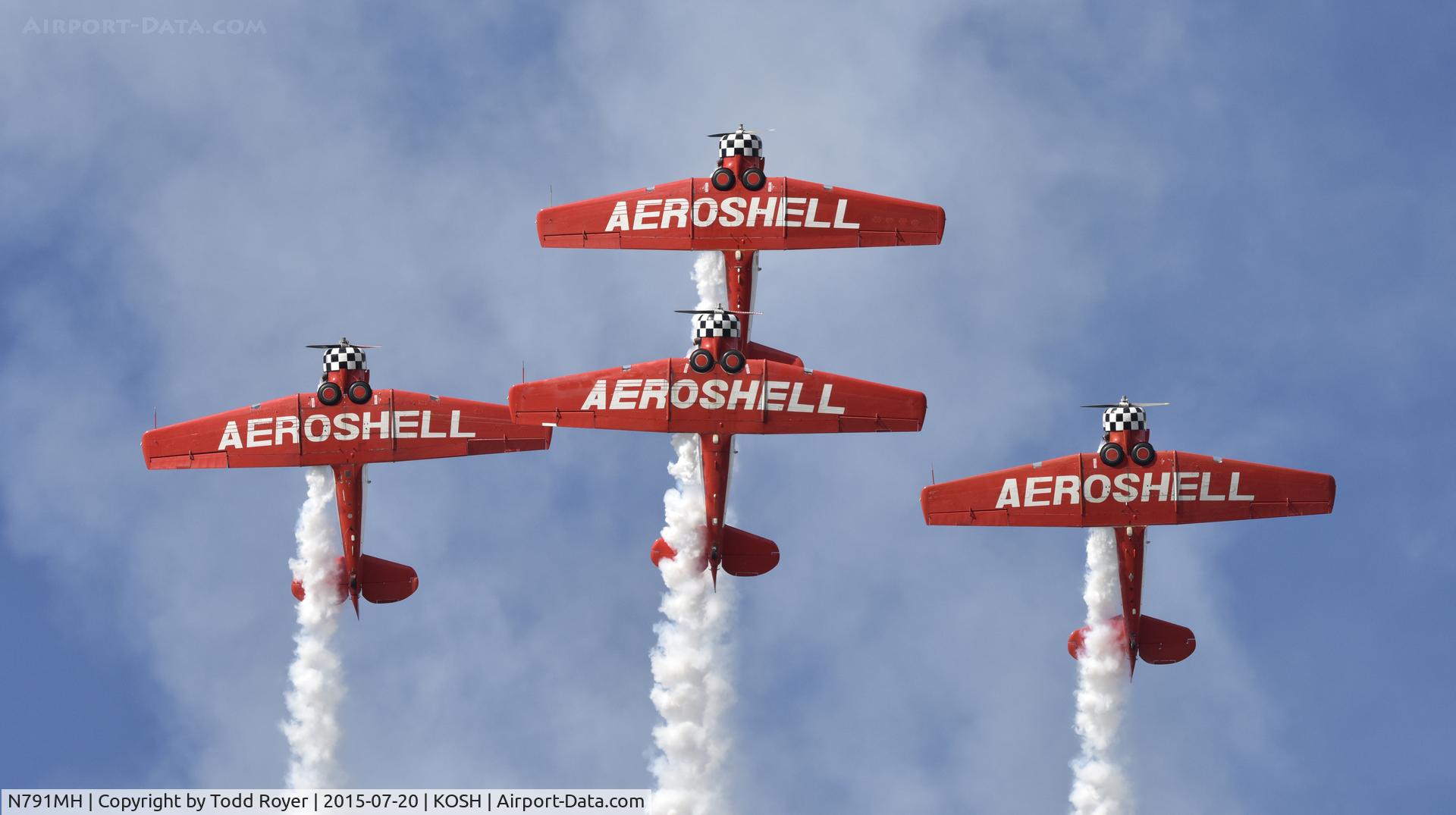 N791MH, 1951 North American T-6G Texan C/N 182-478, Airventure 2015