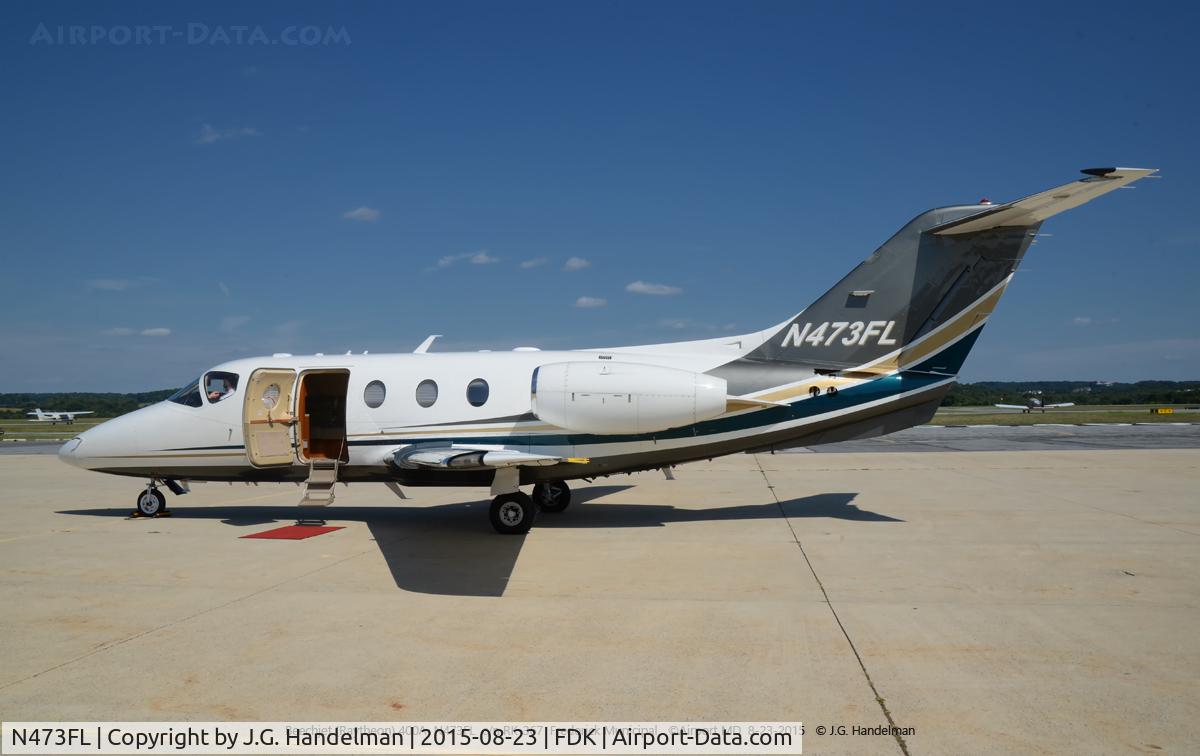 N473FL, 2004 Raytheon Beechjet 400A/Nextant N400XT C/N RK-397, At FDK Maryland