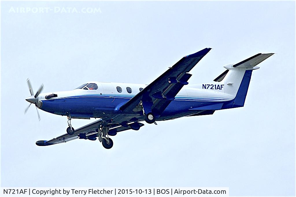 N721AF, 2006 Pilatus PC-12/47 C/N 721, Pilatus PC-12/47, c/n: 721 at Boston