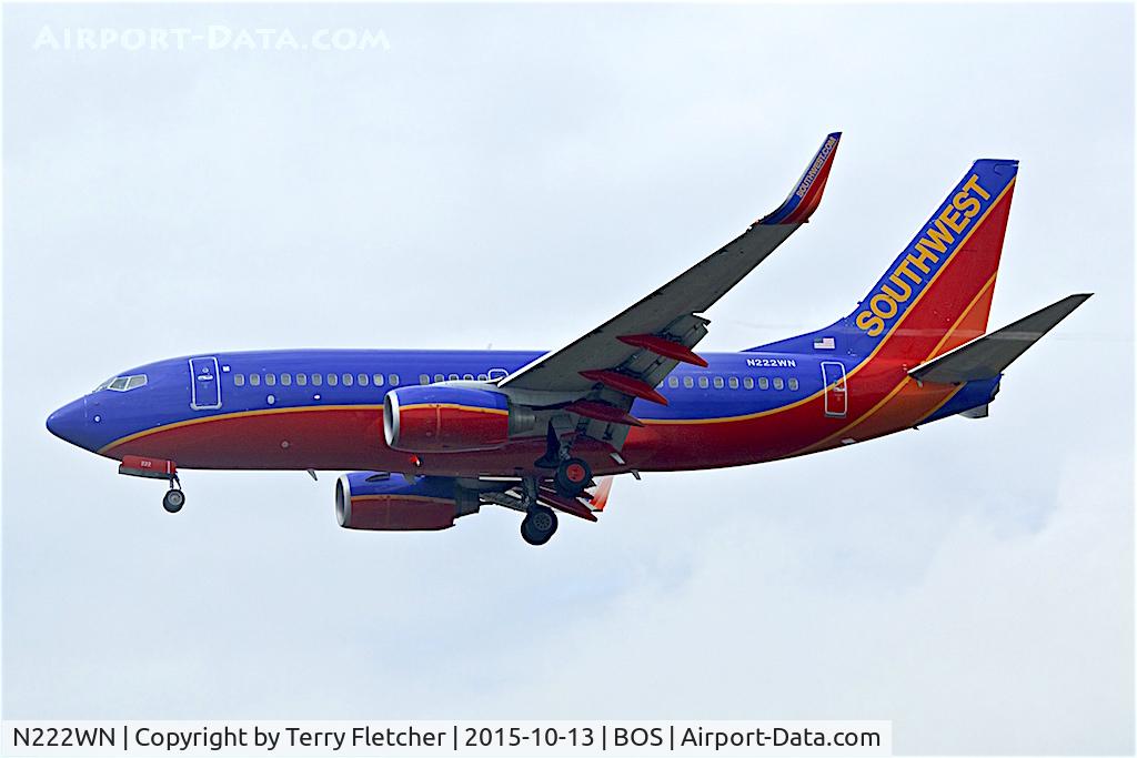 N222WN, 2005 Boeing 737-7H4 C/N 34290, 2005 Boeing 737-7H4, c/n: 34290 of Southwest