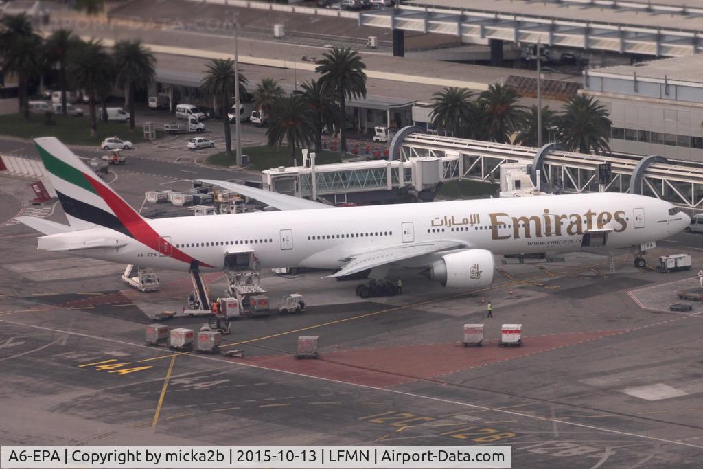 A6-EPA, 2015 Boeing 777-31H/ER C/N 42320, Parked