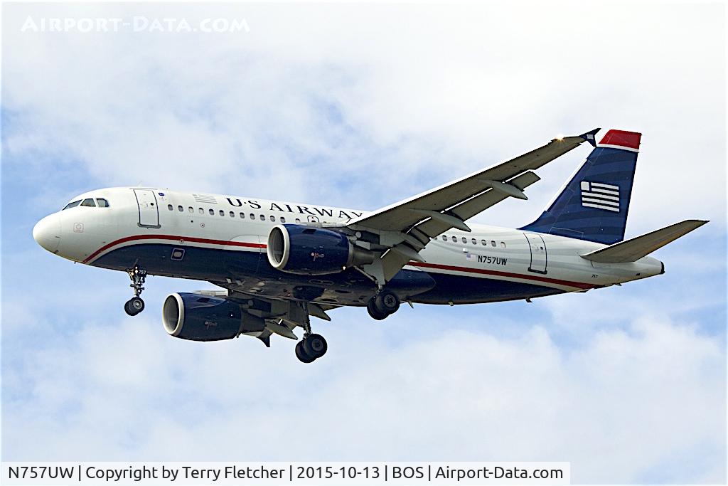 N757UW, 2000 Airbus A319-112 C/N 1342, 2000 Airbus A319-112, c/n: 1342