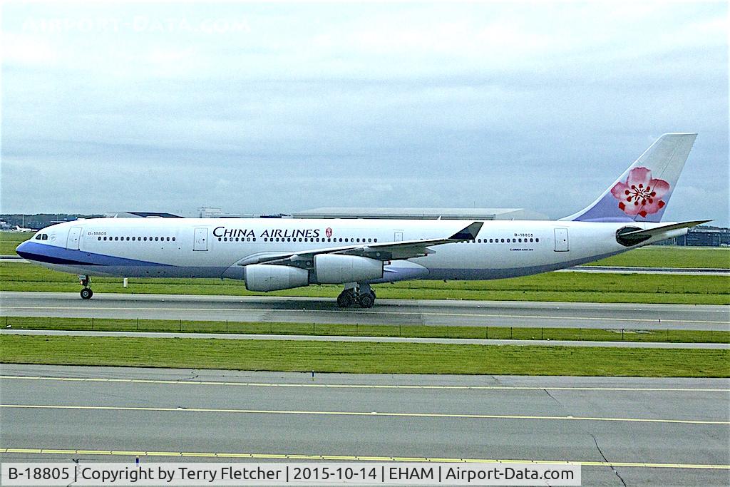 B-18805, 2001 Airbus A340-313X C/N 415, 2001 Airbus A340-313X, c/n: 415 of China Airlines