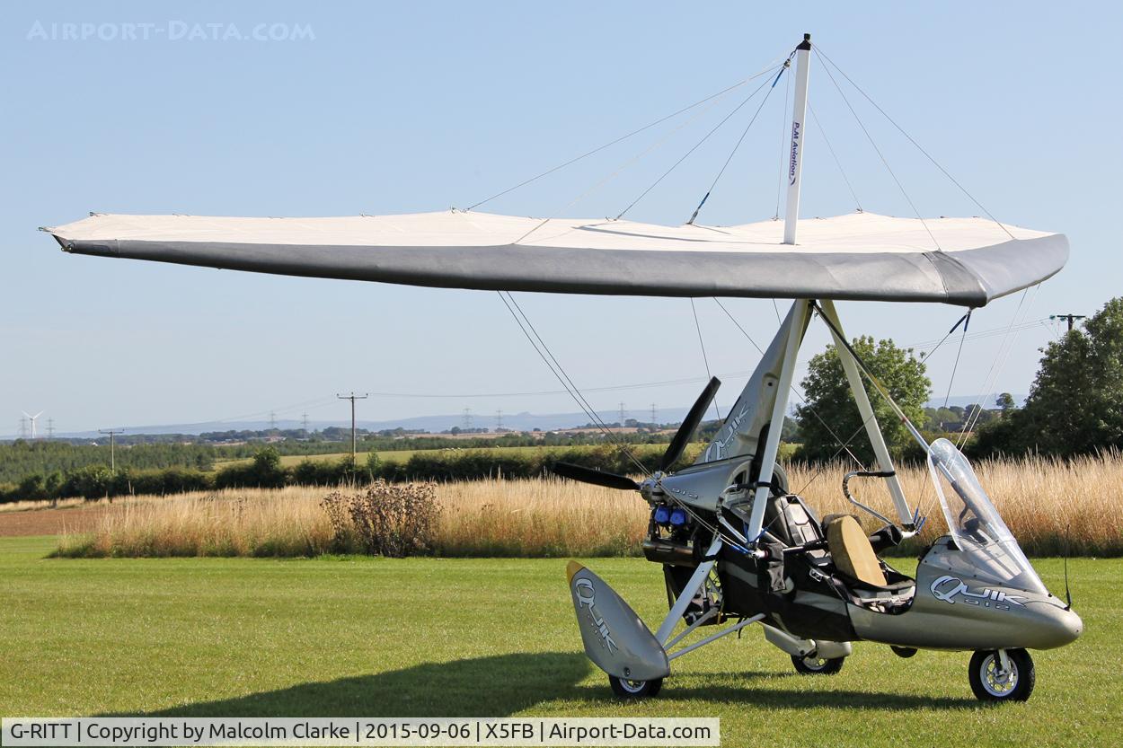 G-RITT, 2006 P&M Aviation Pegasus Quik C/N 8230, P&M Aviation Pegasus Quik, Fishburn Airfield, September 6th 2015