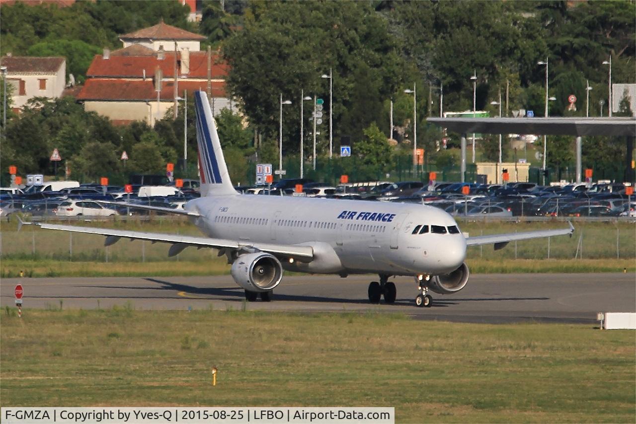 F-GMZA, 1994 Airbus A321-111 C/N 498, Airbus A321-111, Holding point rwy 14L, Toulouse-Blagnac airport (LFBO-TLS)