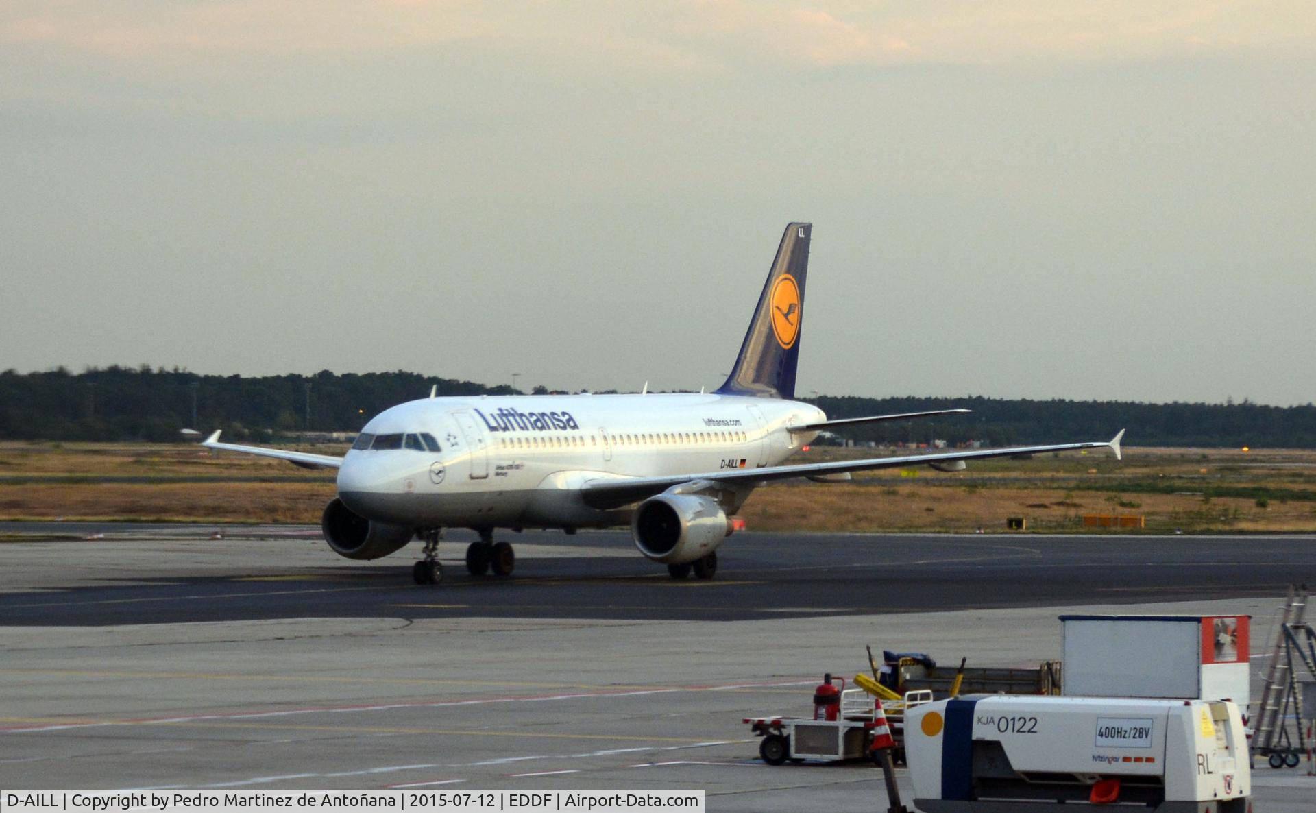 D-AILL, 1997 Airbus A319-114 C/N 689, Frankfurt