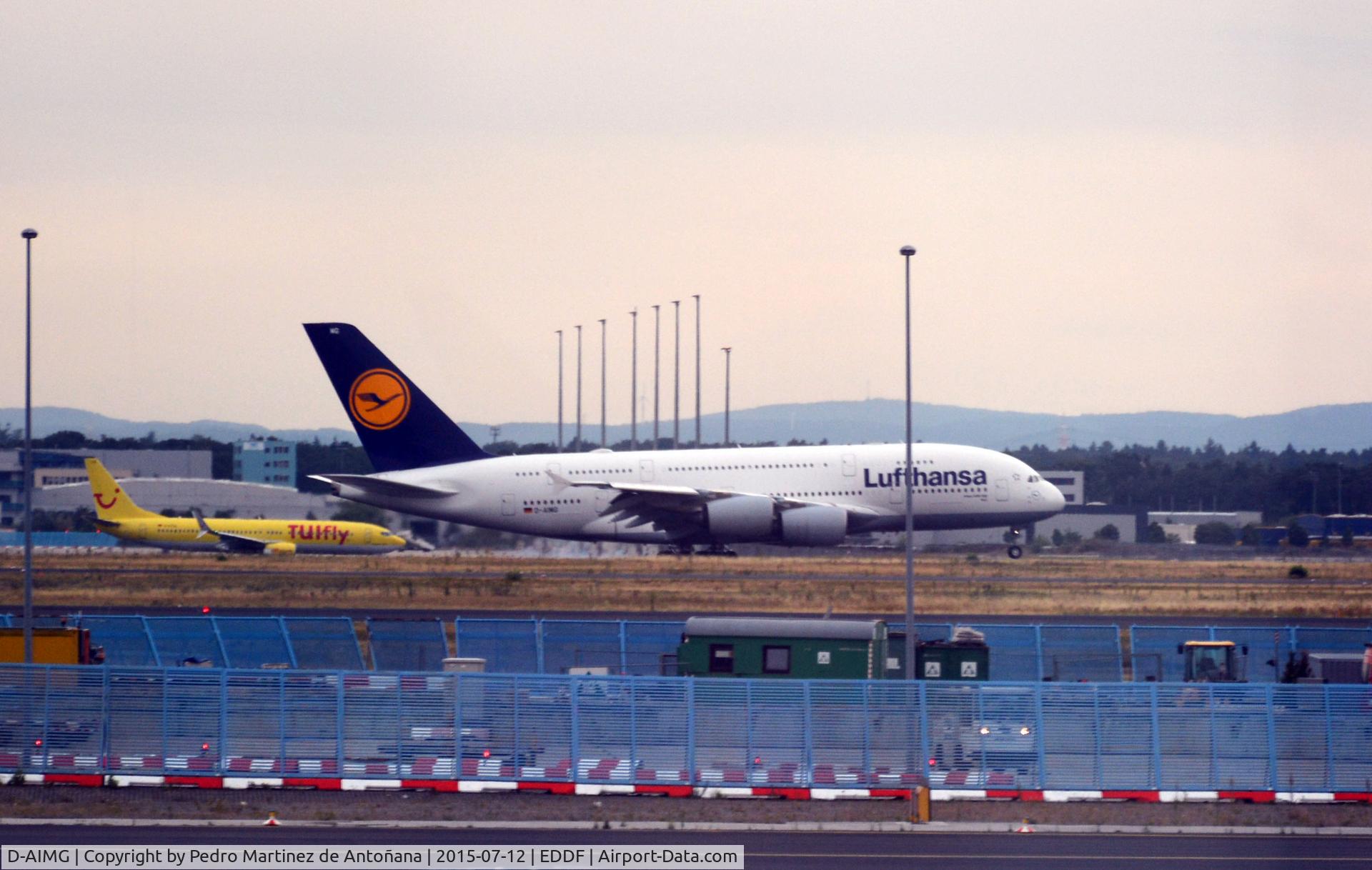 D-AIMG, 2011 Airbus A380-841 C/N 069, Frankfurt