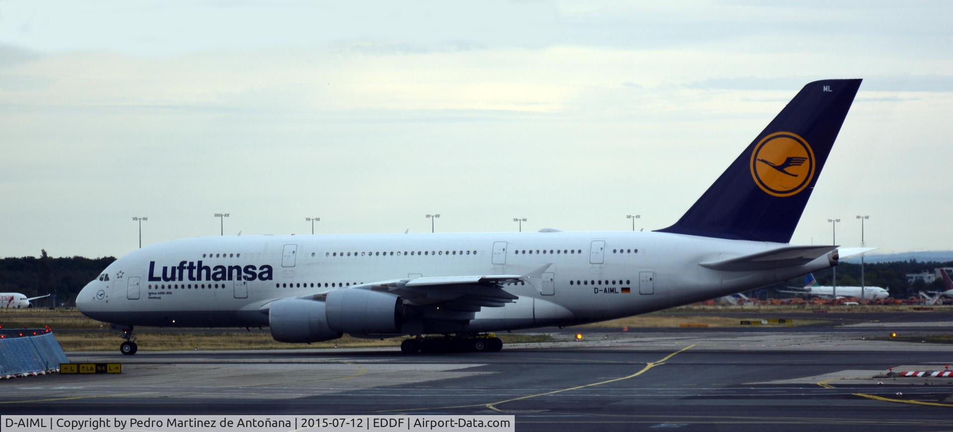 D-AIML, 2013 Airbus A380-841 C/N 149, Frankfurt