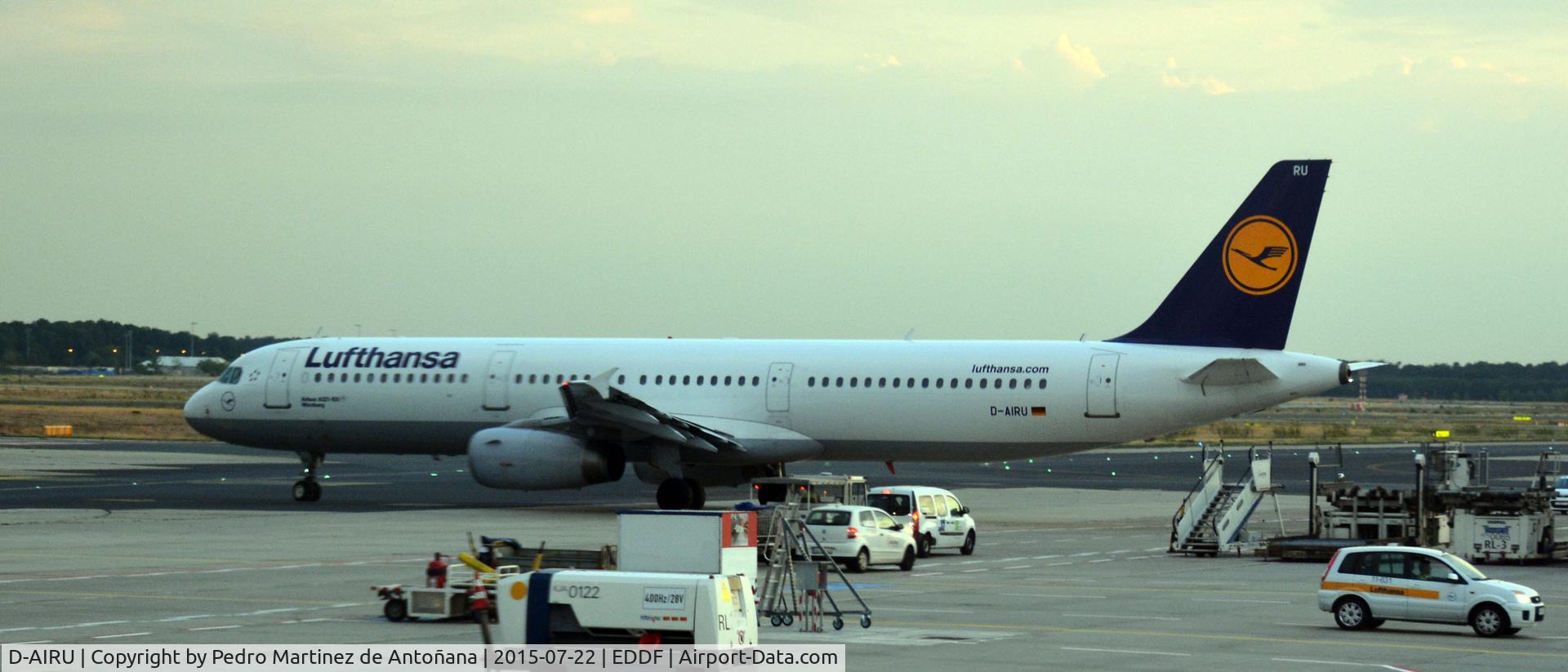 D-AIRU, 1997 Airbus A321-131 C/N 692, Frankfurt