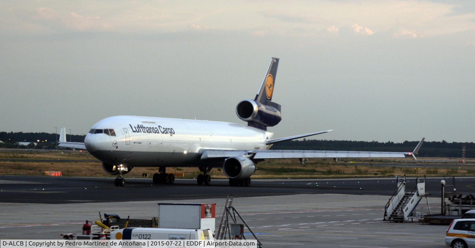 D-ALCB, 1998 McDonnell Douglas MD-11F C/N 48782, Frankfurt