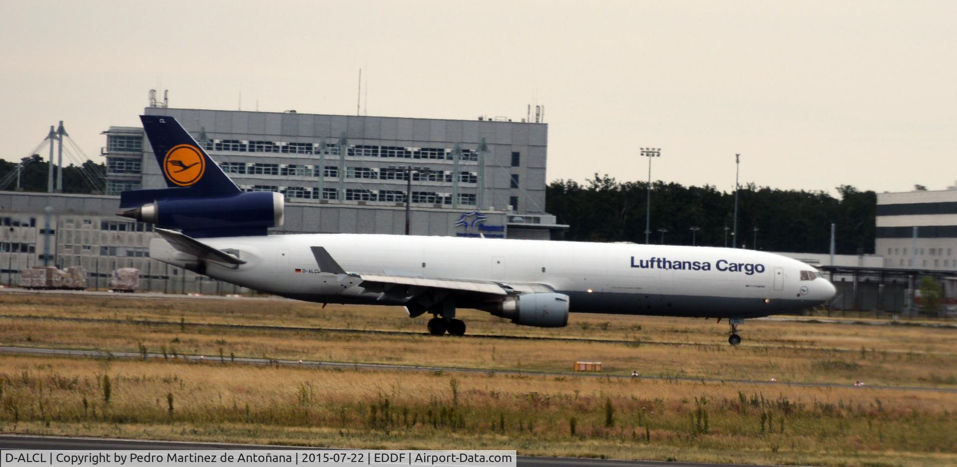 D-ALCL, 2000 McDonnell Douglas MD-11F C/N 48804, Frankfurt