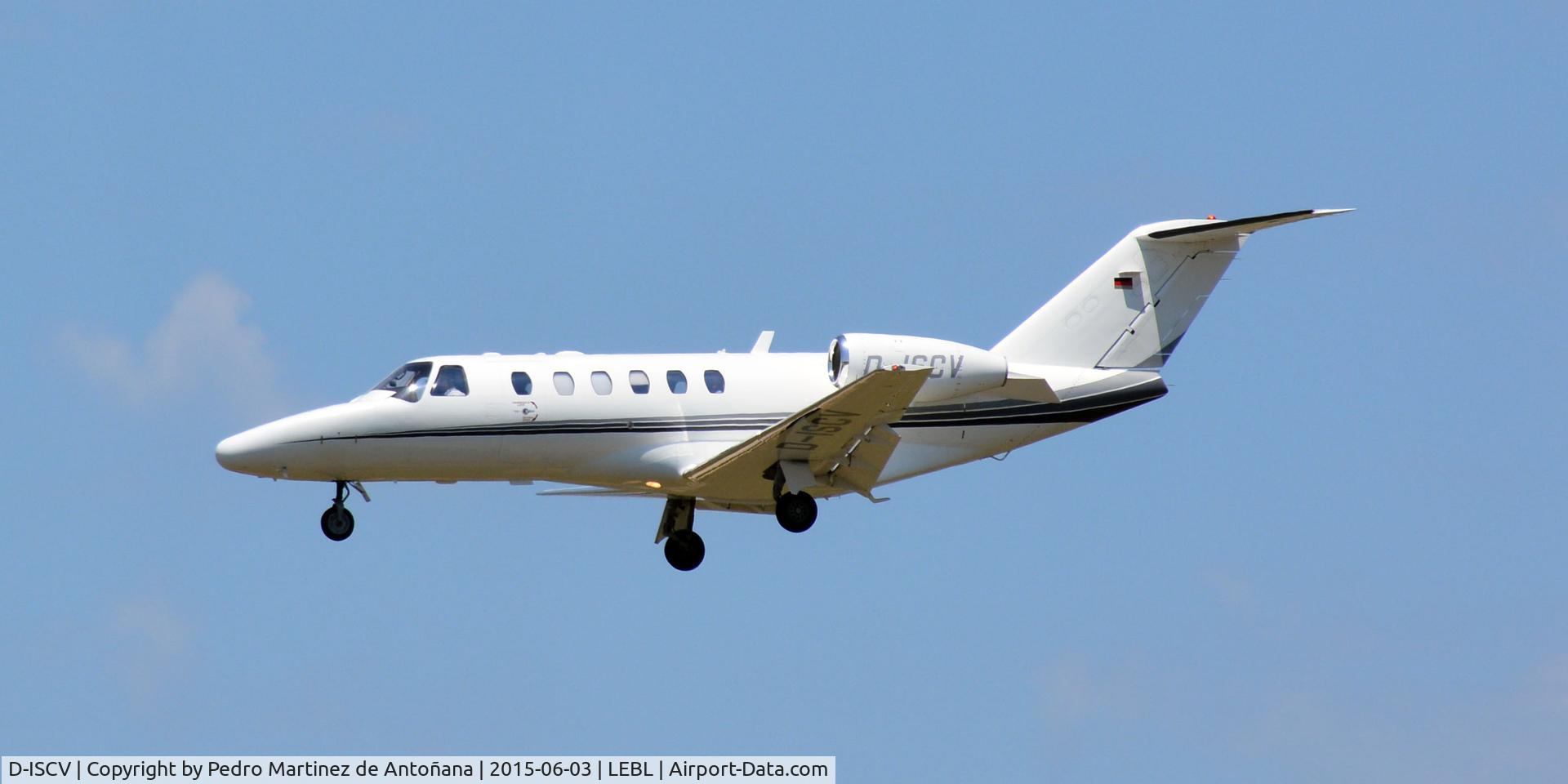 D-ISCV, 2008 Cessna 525A CitationJet CJ2+ C/N 525A-0429, El Prat  Barcelona - España