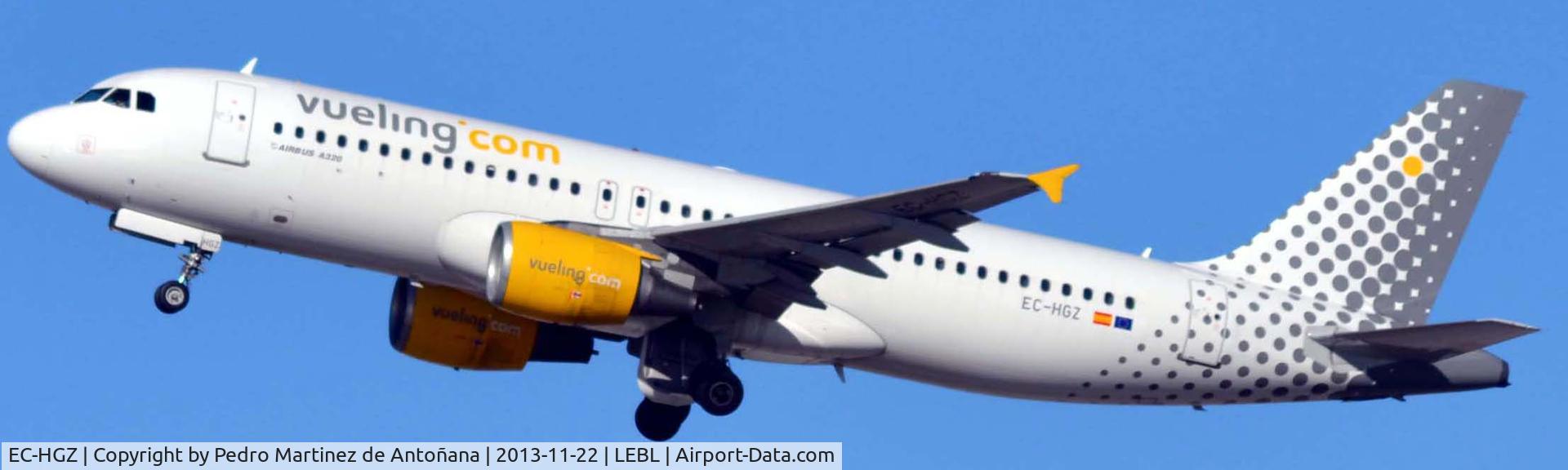 EC-HGZ, 2000 Airbus A320-214 C/N 1208, El Prat  Barcelona - España