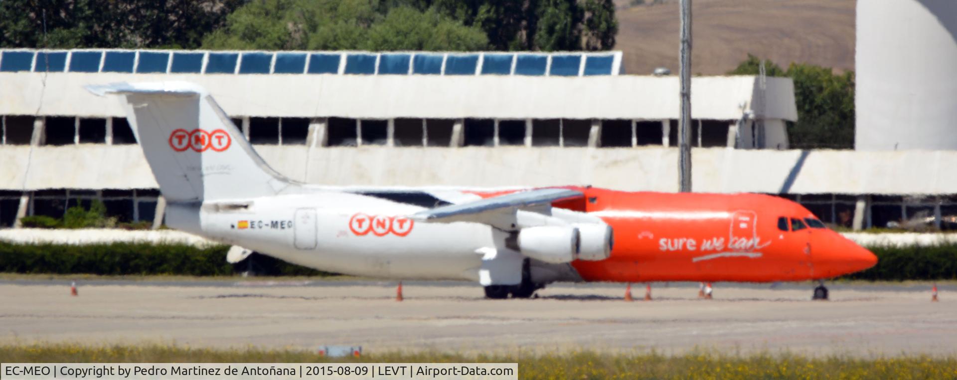 EC-MEO, 1990 British Aerospace BAe-146-300QT Quiet Trader C/N E3186, Foronda Vitoria-Gasteiz  - España
