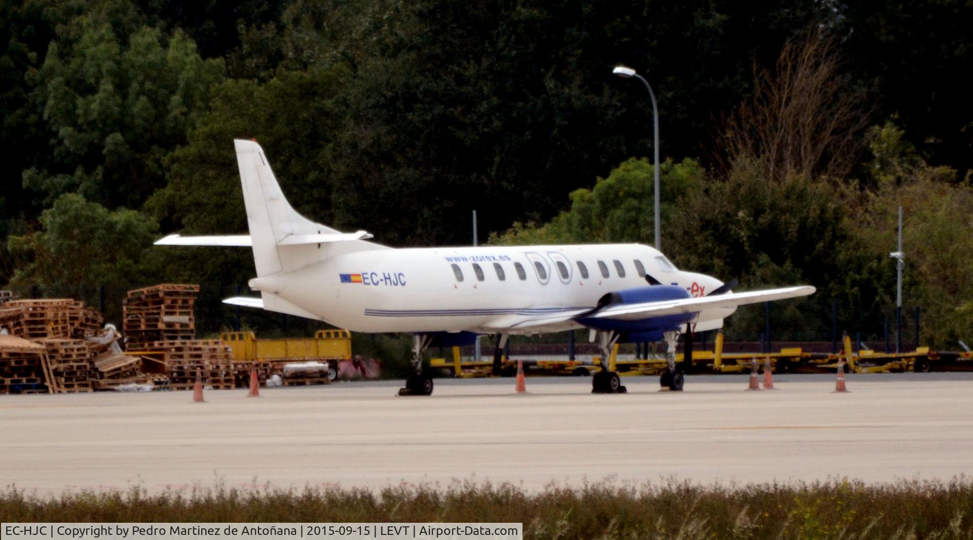 EC-HJC, 1979 Swearingen SA-226TC Metro II C/N TC-318, Foronda Vitoria-Gasteiz  - España