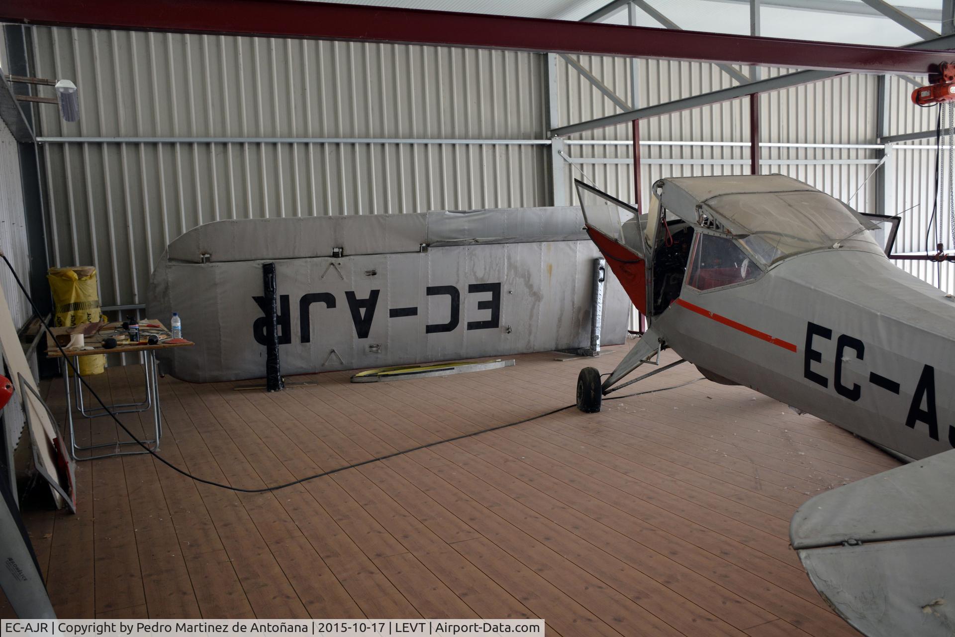 EC-AJR, 1954 Taylorcraft J Auster 5 C/N 1505, Foronda Vitoria-Gasteiz  - España