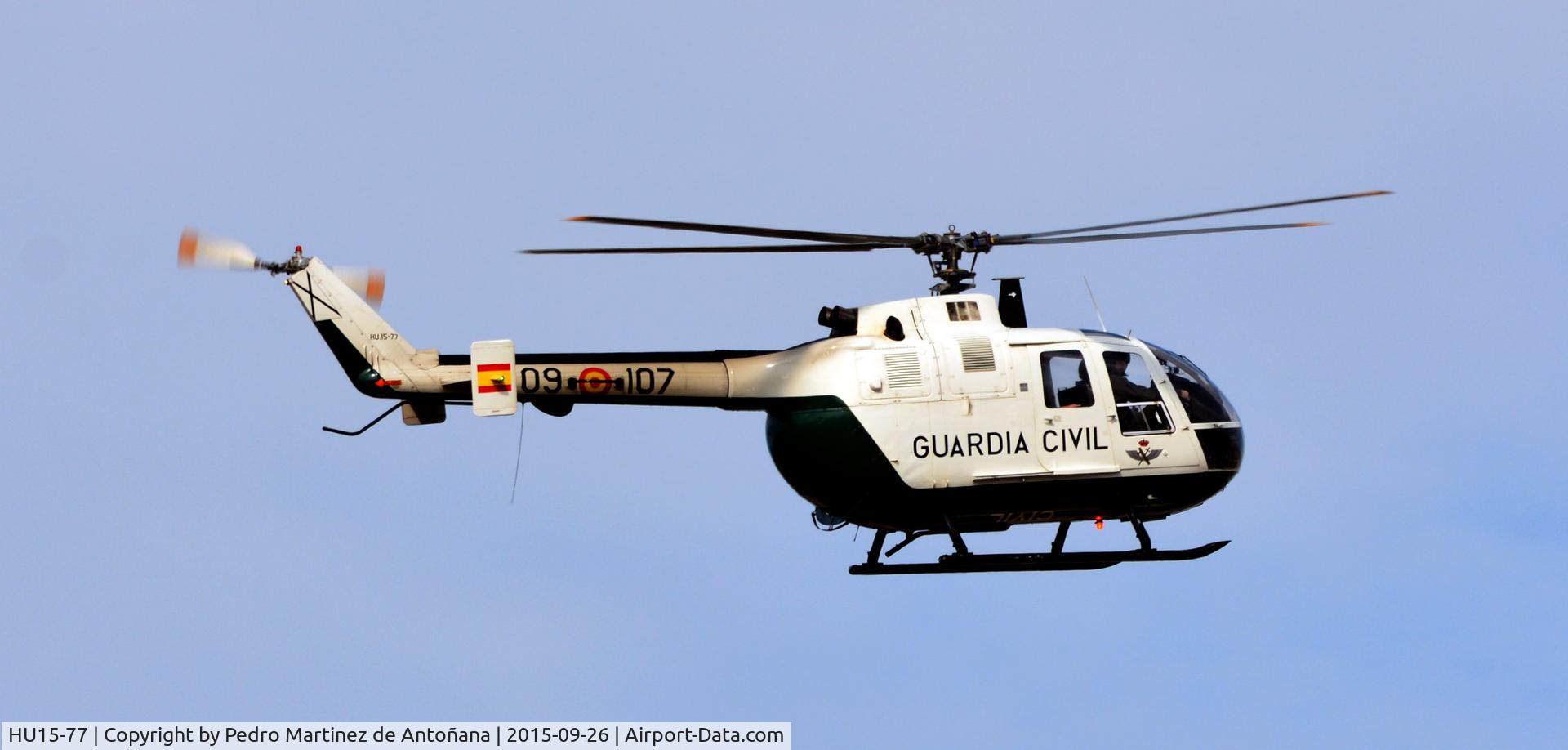 HU15-77, MBB Bo-105CB C/N S-403, Ventas de Armentia - España