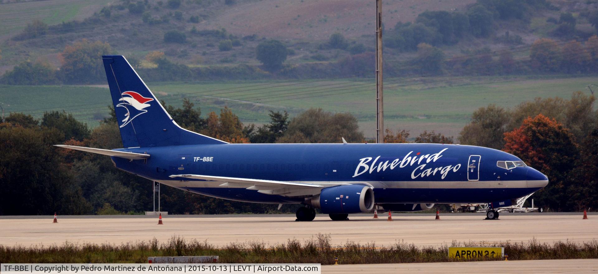 TF-BBE, 1991 Boeing 737-36EF C/N 25256, Foronda Vitoria-Gasteiz  - España