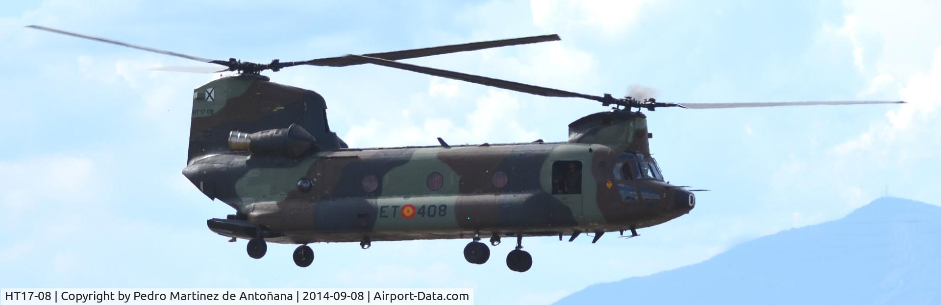 HT17-08, Boeing CH-47D Chinook C/N MP809/CF008/B79, Santa Cilia - Huesca - España