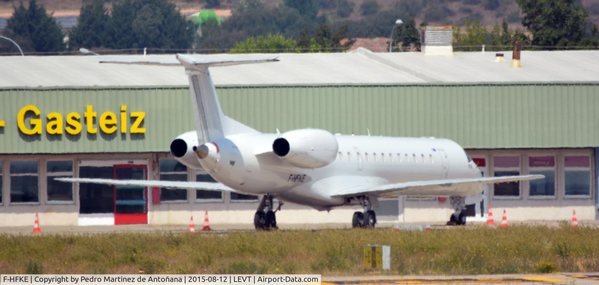F-HFKE, 2000 Embraer ERJ-145LR (EMB-145LR) C/N 145299, Foronda Vitoria-Gasteiz  - España