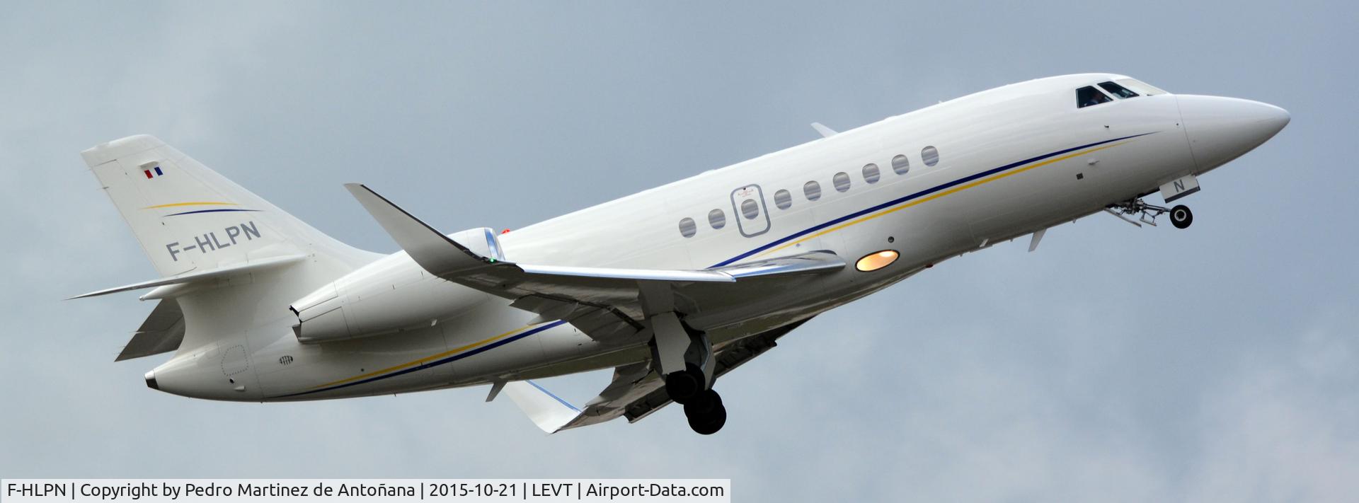 F-HLPN, Dassault Falcon 2000EX C/N 296, Foronda Vitoria-Gasteiz  - España
