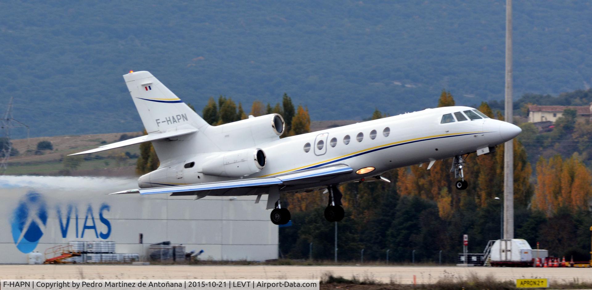 F-HAPN, 2006 Dassault Falcon 50EX C/N 347, Foronda Vitoria-Gasteiz  - España