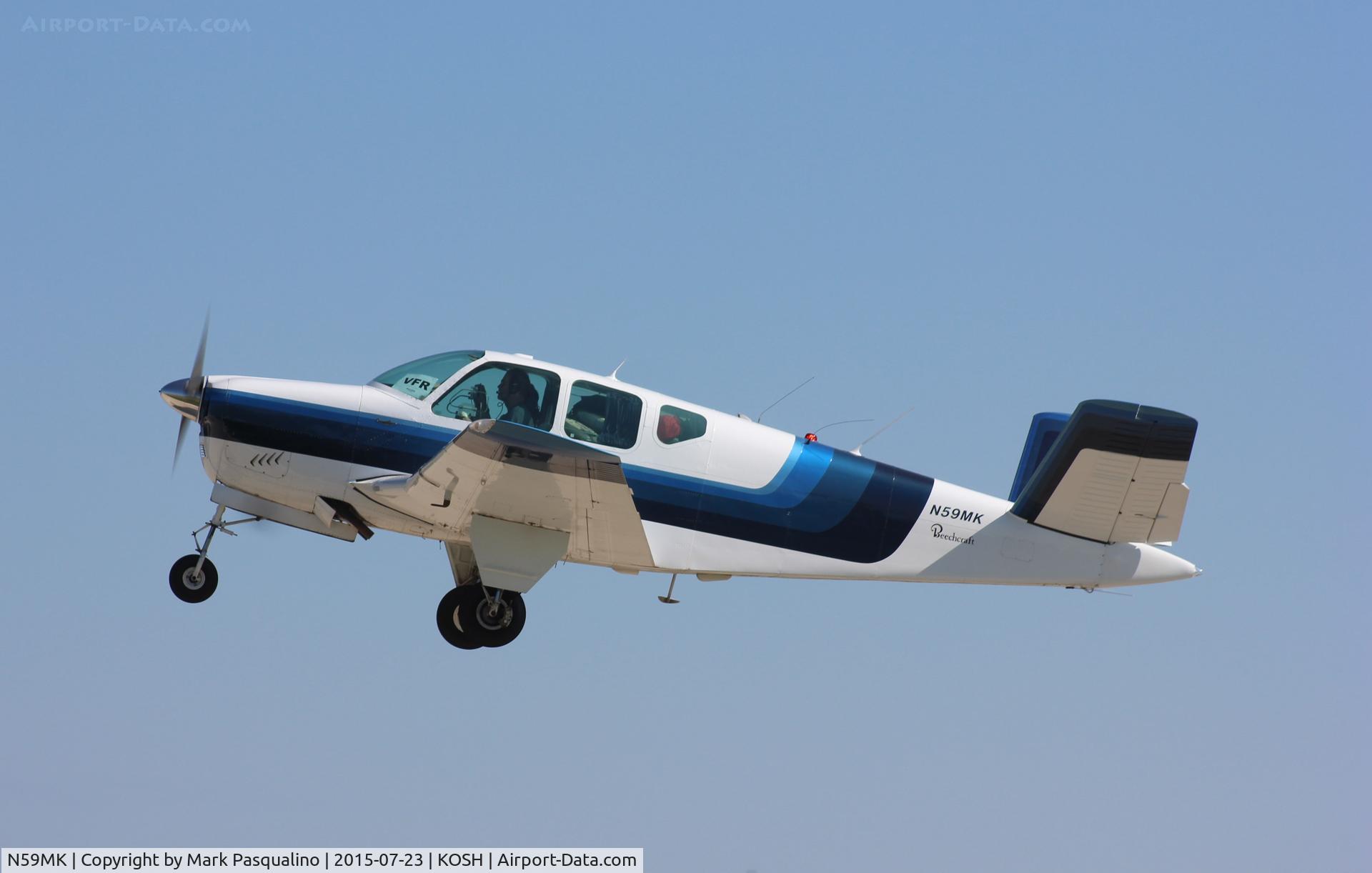 N59MK, 1959 Beech K35 Bonanza C/N D-6152, Beech K35