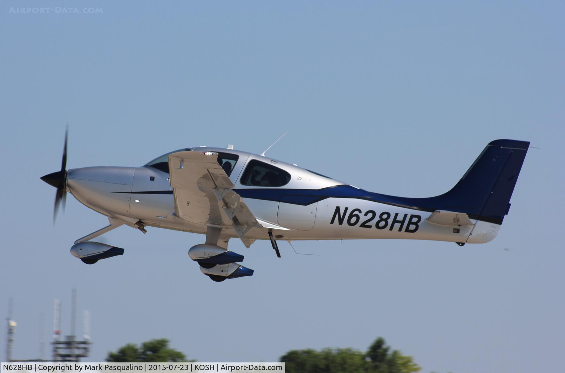 N628HB, 2015 Cirrus SR22 C/N 4167, Cirrus SR22