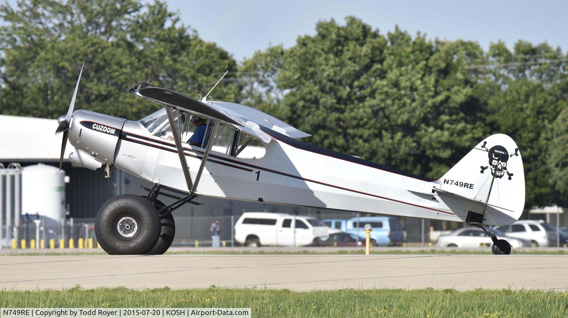 N749RE, 2007 Olson Mike CUBLITE C/N 0001, Airventure 2015