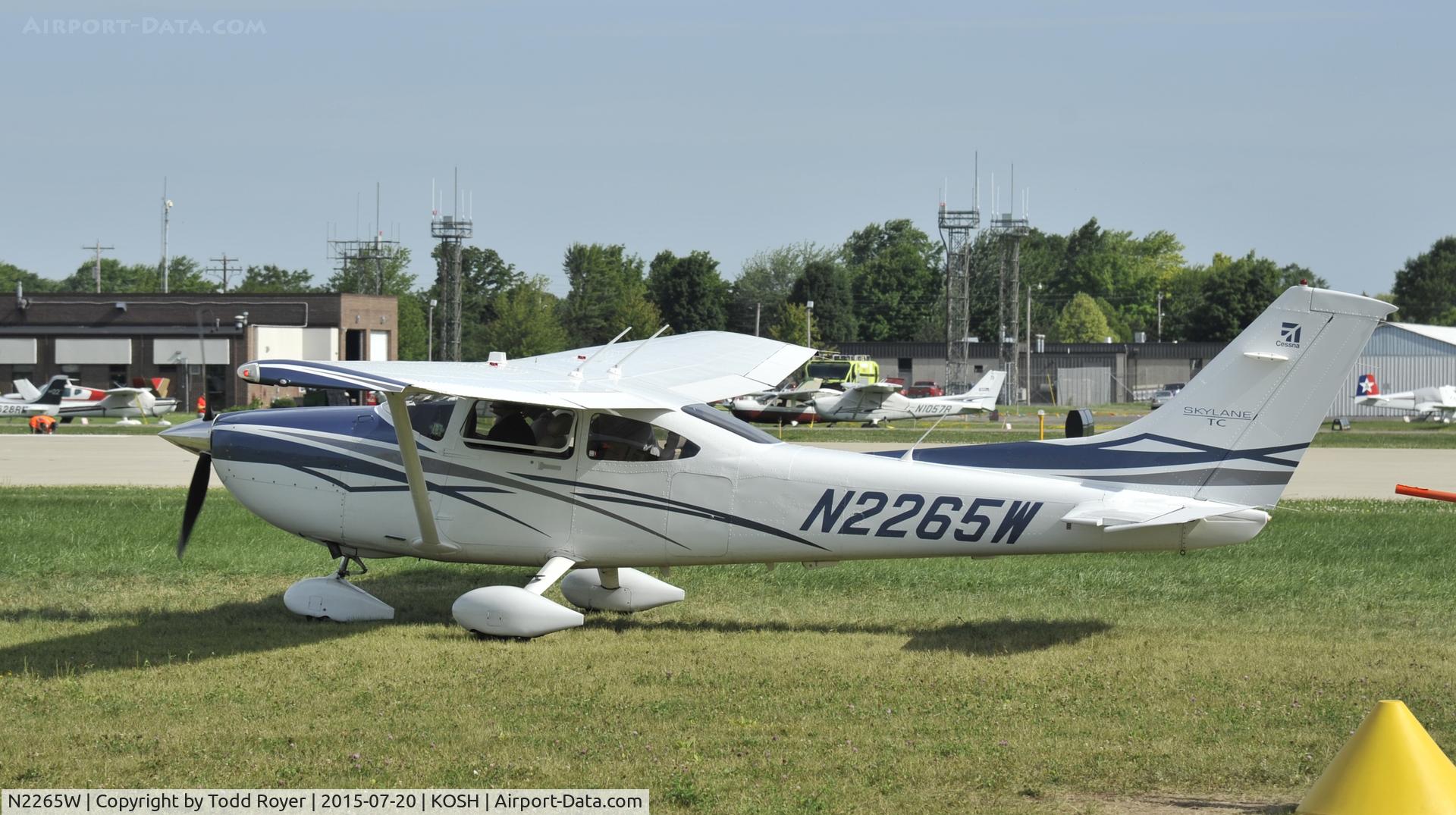 N2265W, 2007 Cessna T182T Turbo Skylane C/N T18208720, Airventure 2015