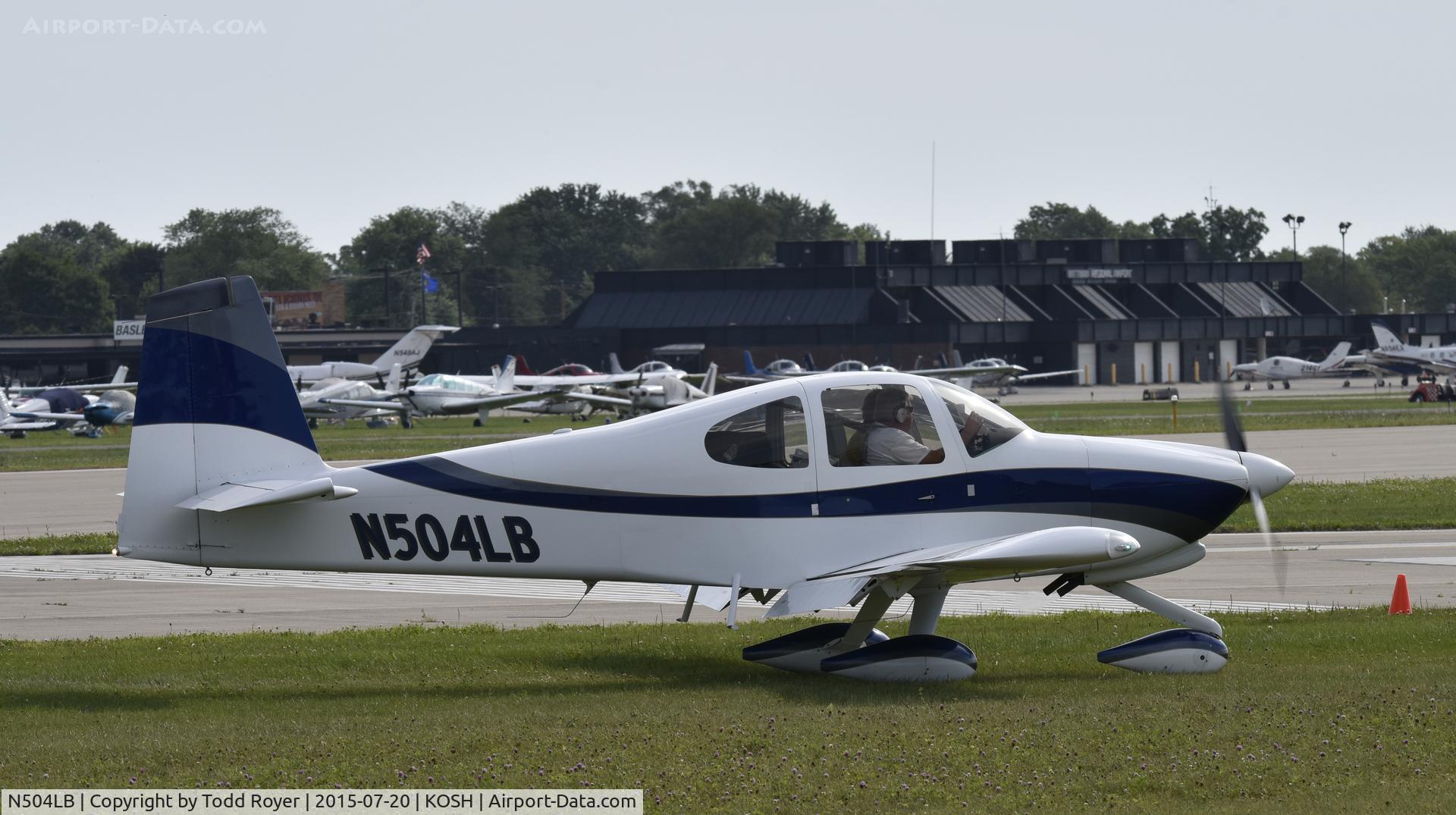 N504LB, 2007 Vans RV-10 C/N 40344, Airventure 2015