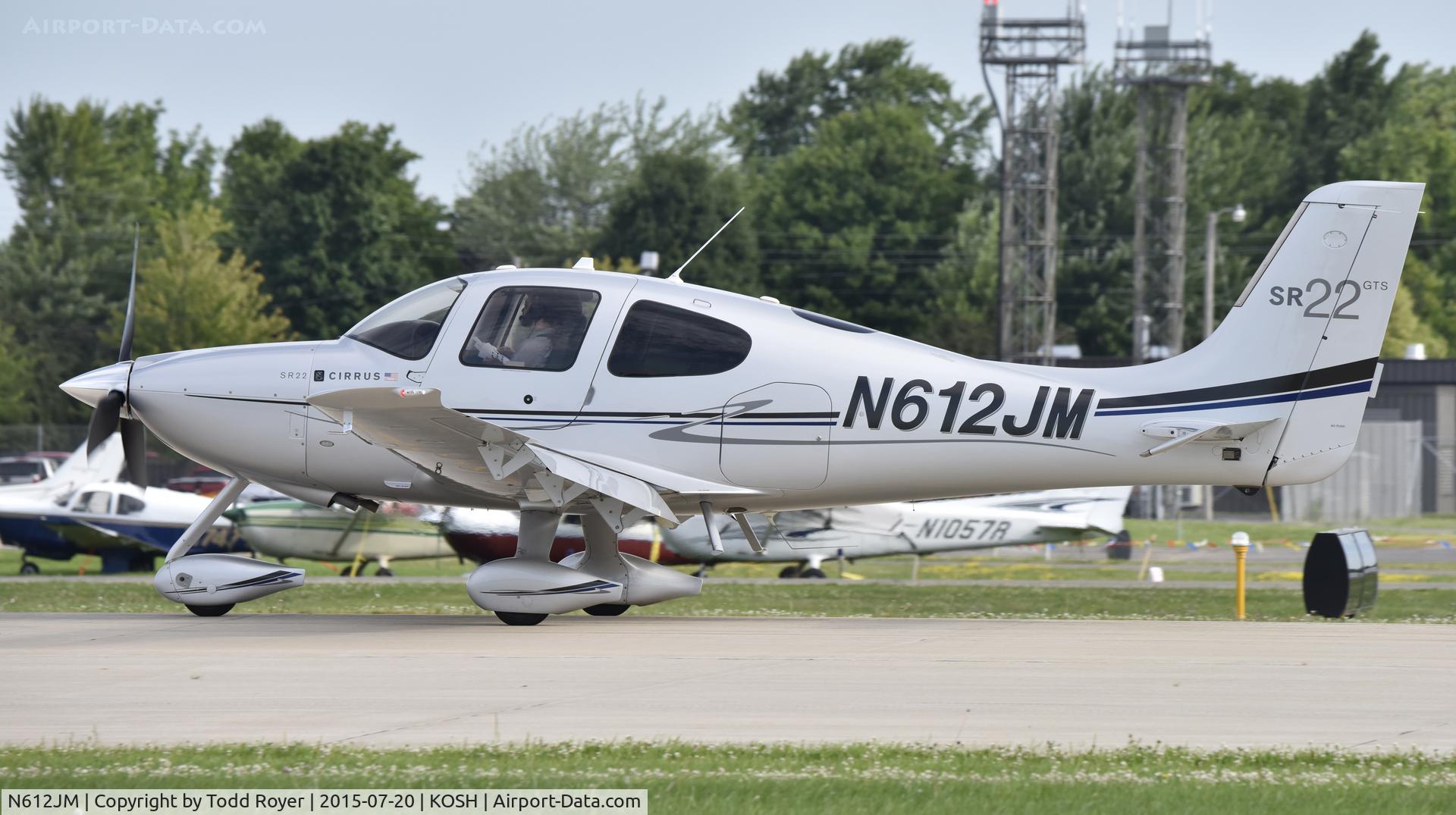 N612JM, Cirrus SR22 GTS C/N 3692, Airventure 2015