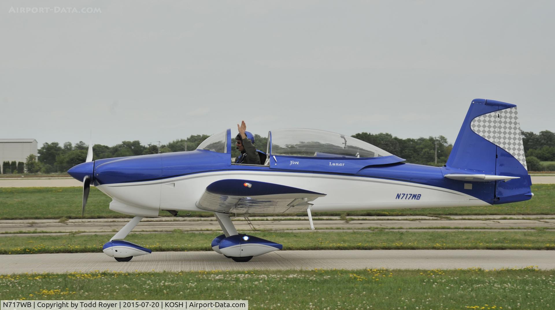 N717WB, 2006 Vans RV-8A C/N 80363, Airventure 2015
