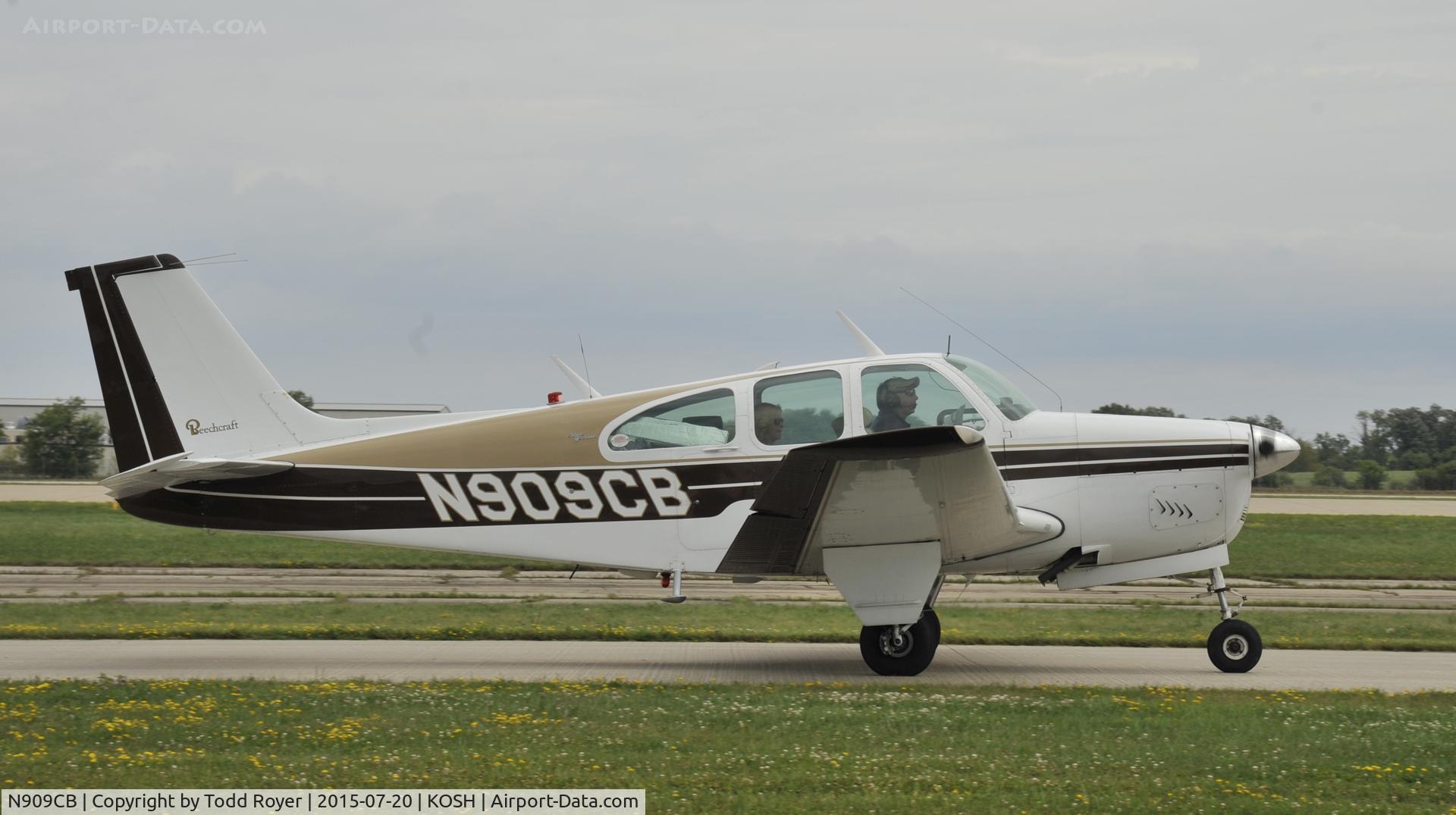 N909CB, 1965 Beech 35-C33 Debonair C/N CD-951, Airventure 2015