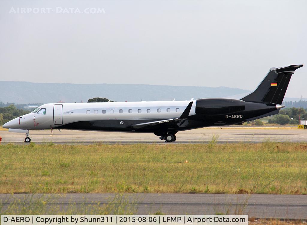 D-AERO, 2015 Embraer EMB-135BJ Legacy 650 C/N 14501214, Parked at the Terminal...