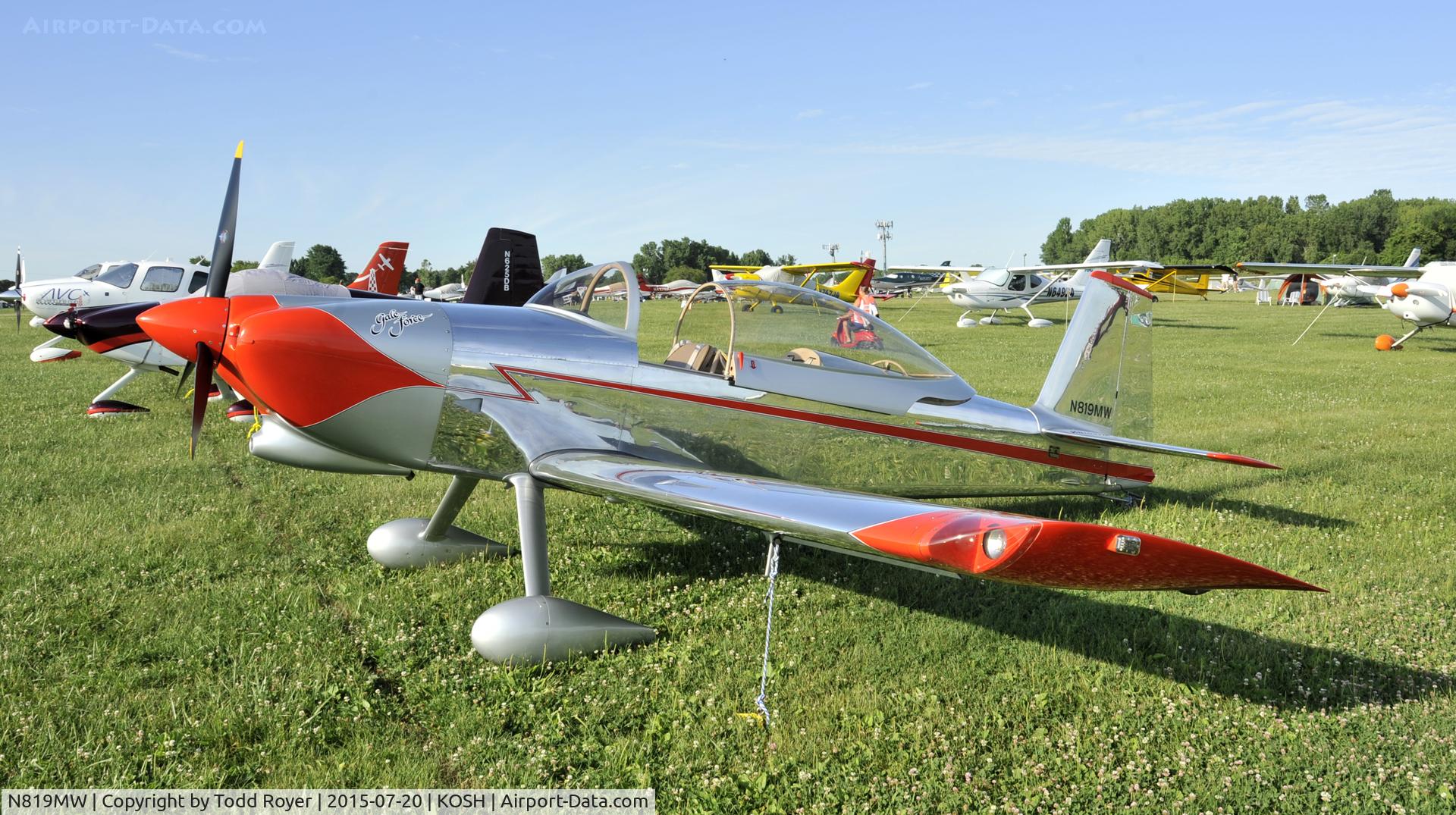 N819MW, Vans RV-8 C/N 80964, Airventure 2015