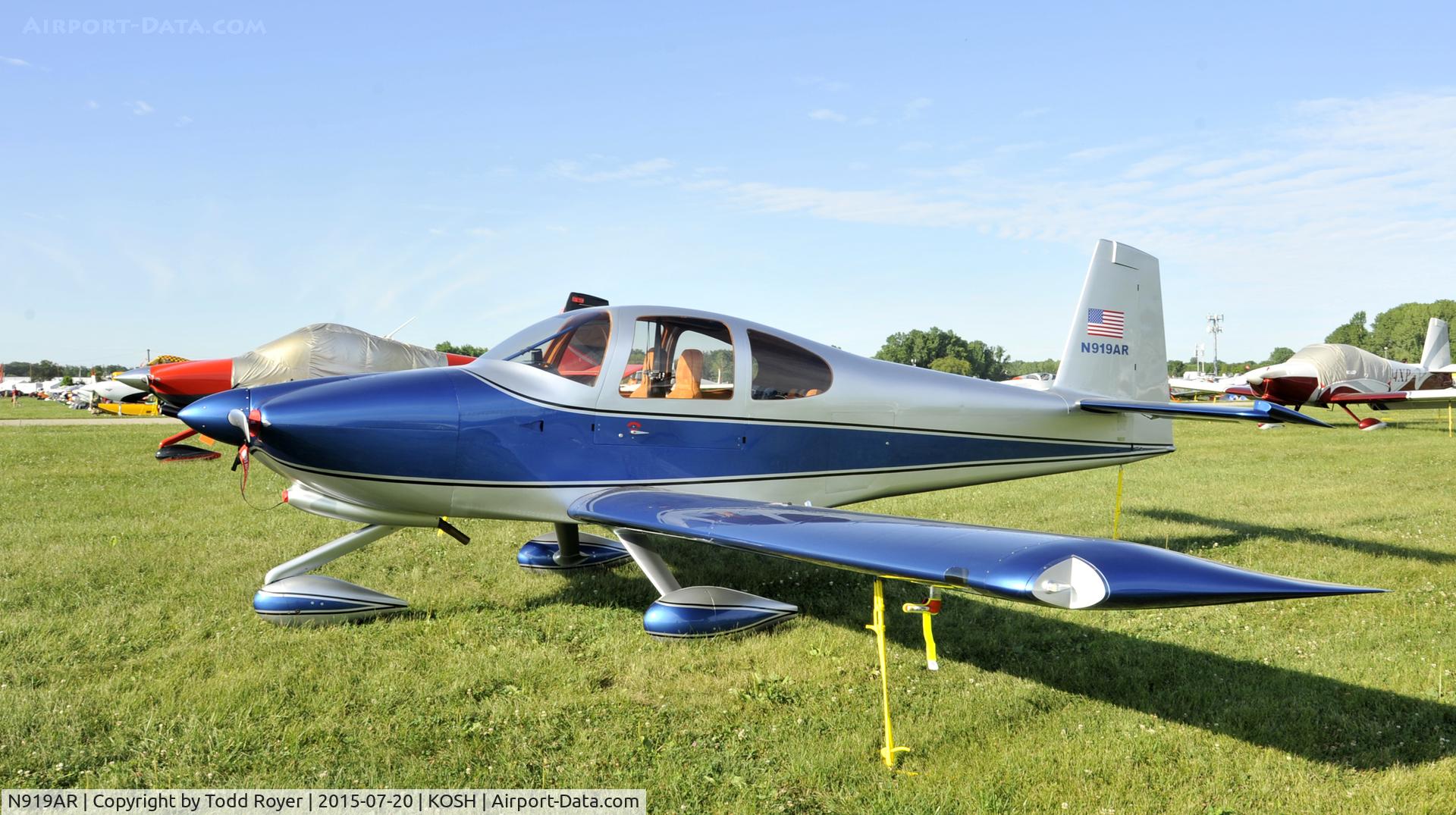 N919AR, Vans RV-10 C/N 40072, Airventure 2015