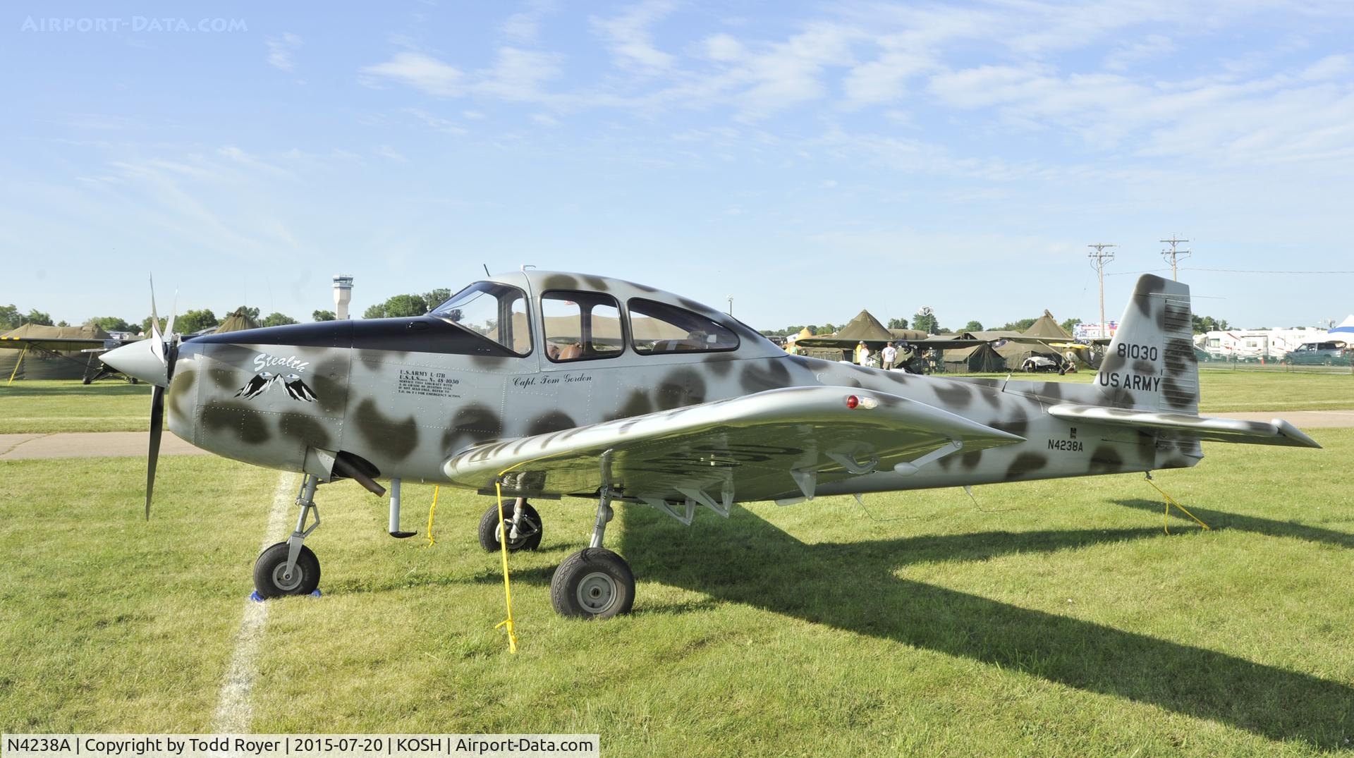 N4238A, Ryan Navion A C/N NAV-4-1736, Airventure 2015