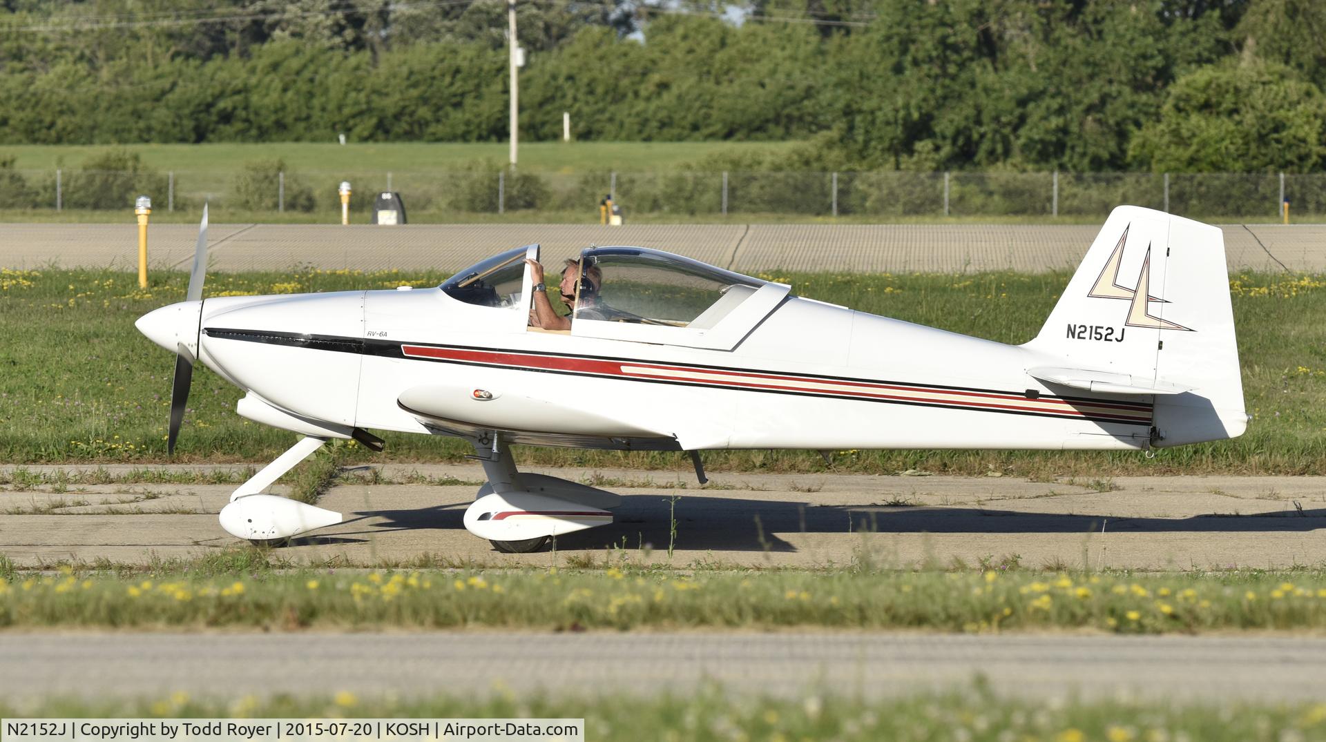 N2152J, 1994 Vans RV-6A C/N 20544, Airventure 2015