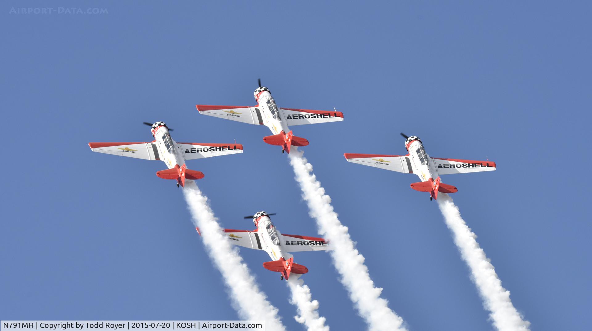 N791MH, 1951 North American T-6G Texan C/N 182-478, Airventure 2015