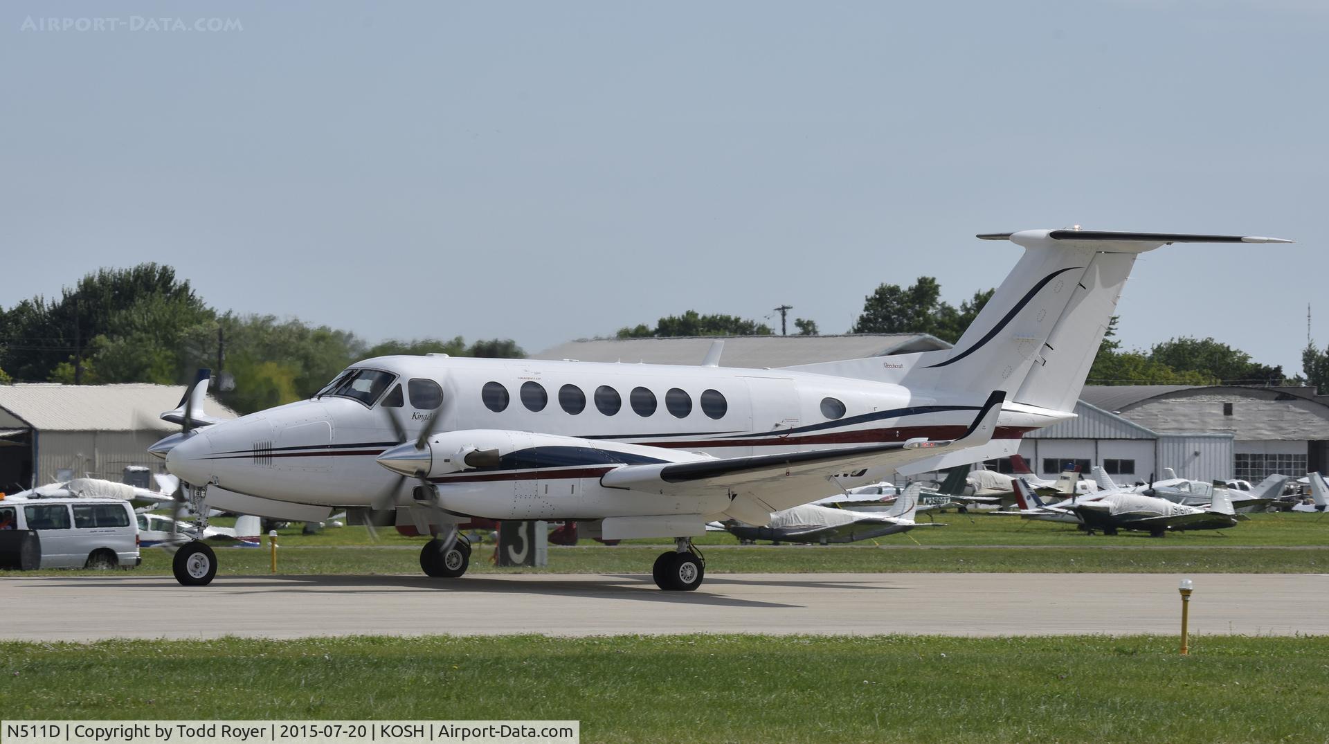 N511D, 1997 Raytheon King Air 350 (B300) C/N FL-172, Airventure 2015
