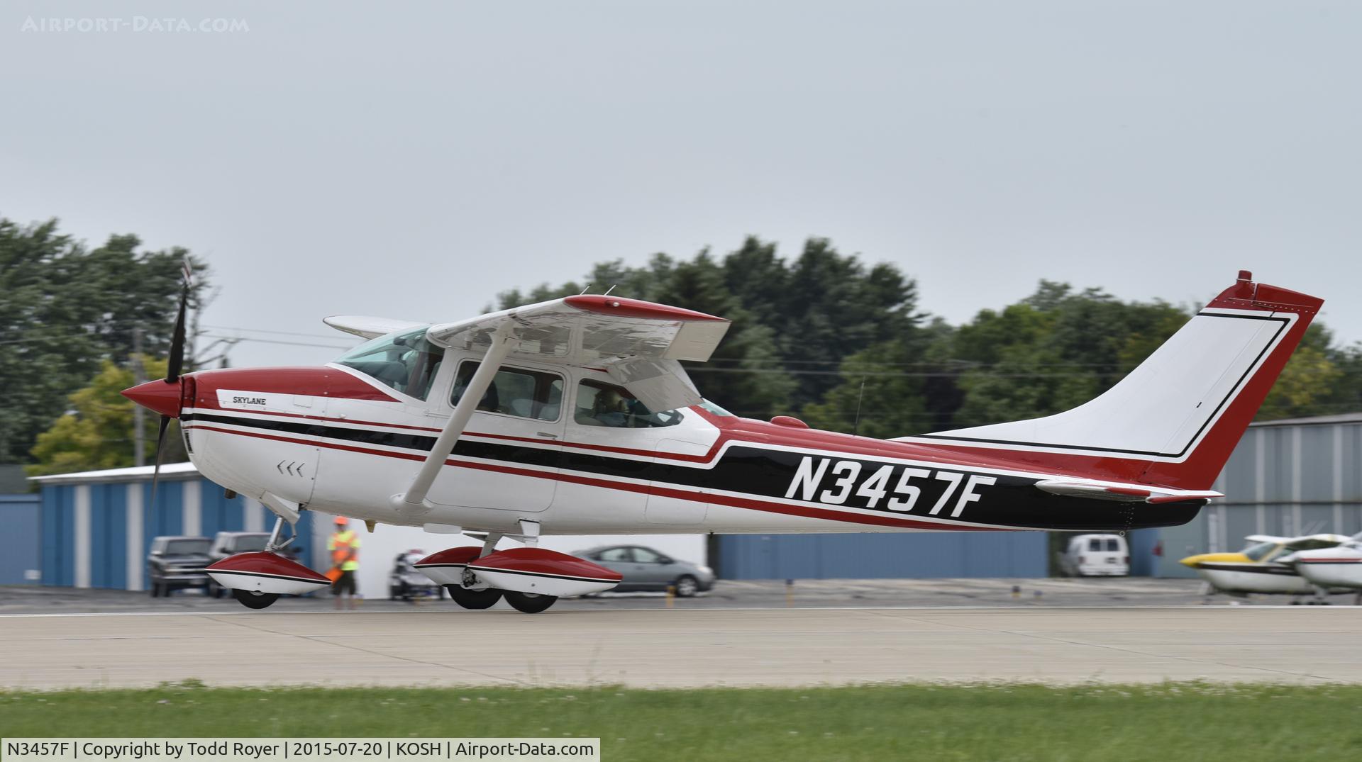 N3457F, 1966 Cessna 182J Skylane C/N 18257457, Airventure 2015