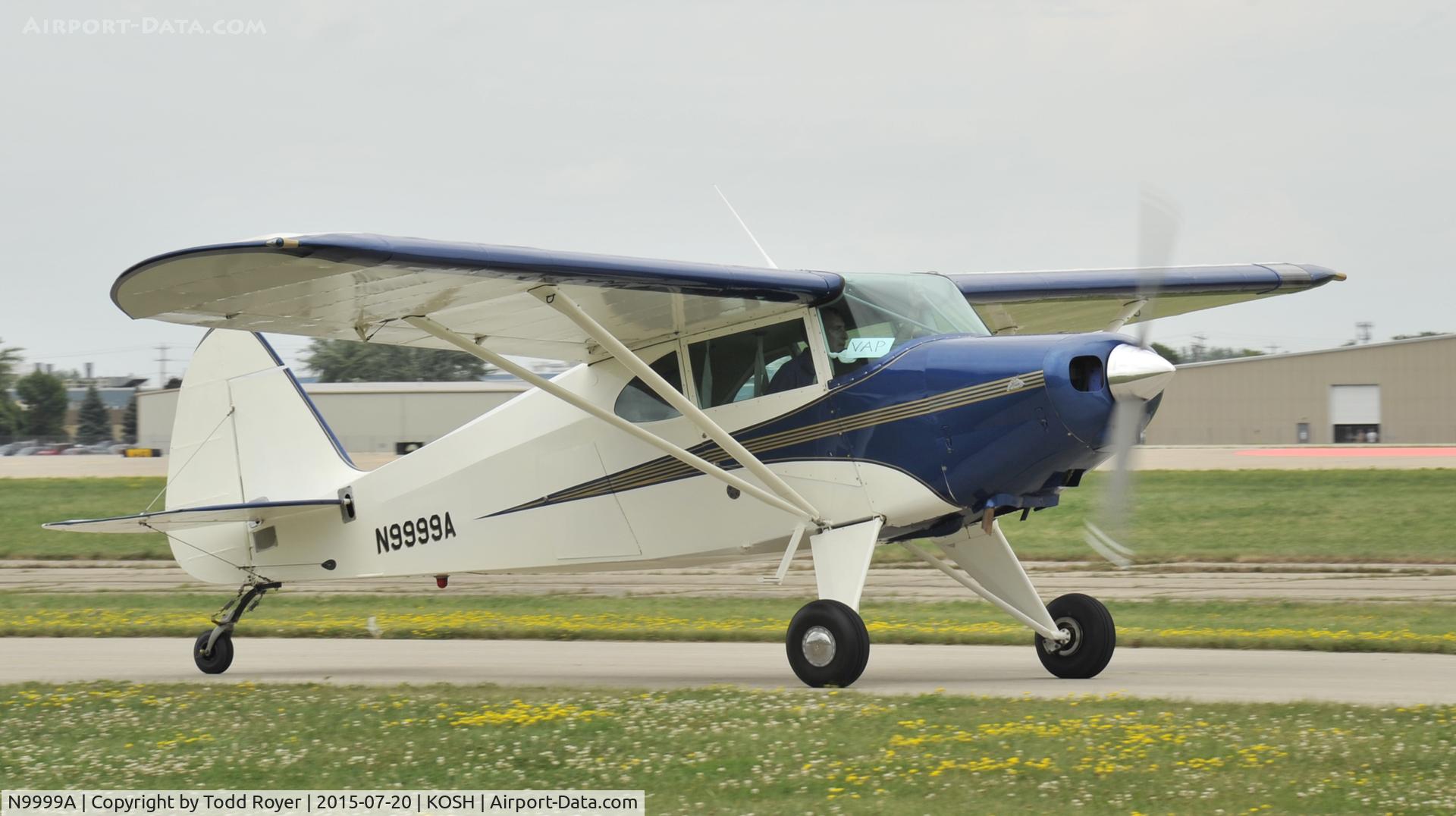 N9999A, 1955 Piper PA-22-150 C/N 22-2842, Airventure 2015