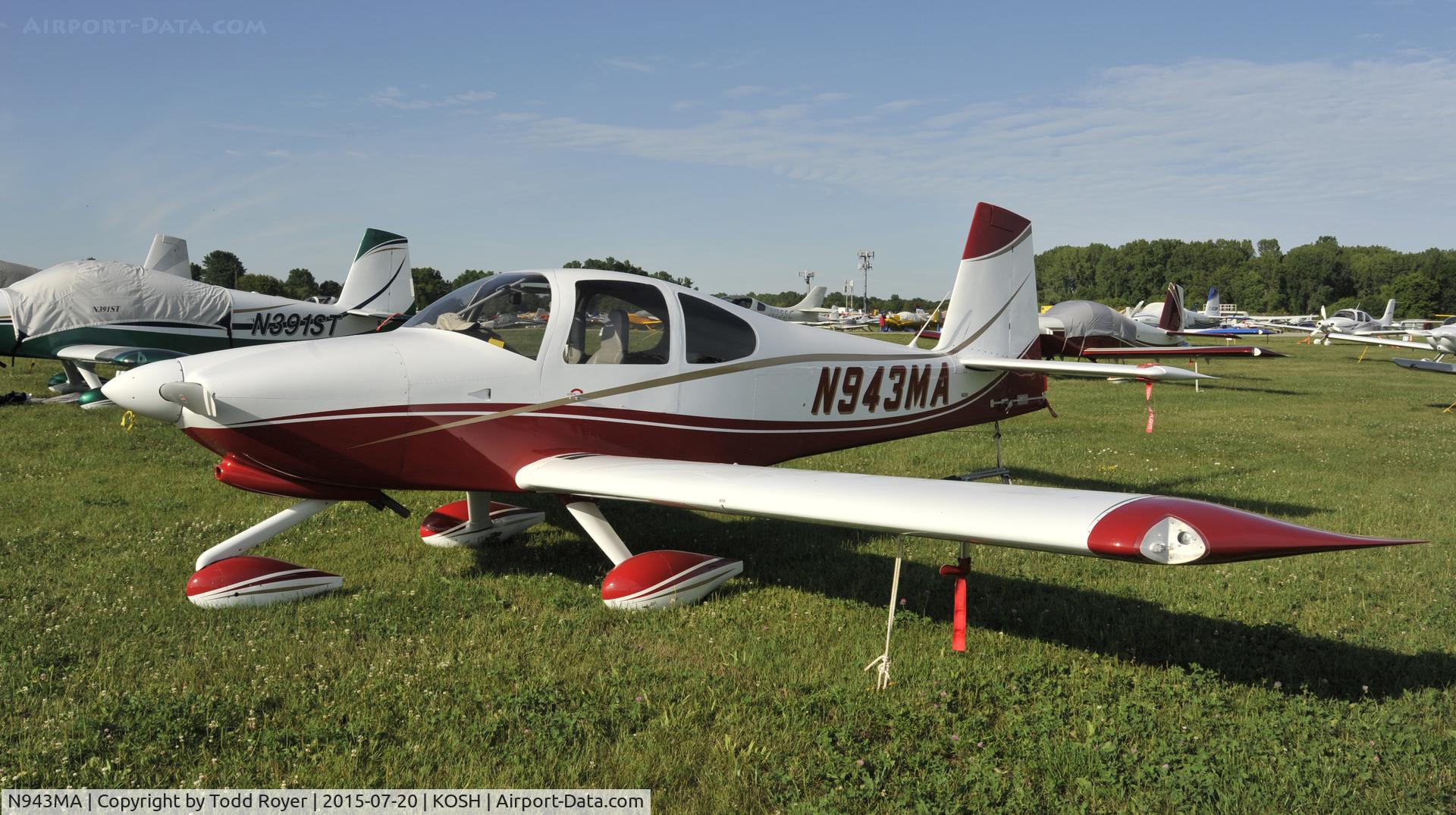 N943MA, Vans RV-10 C/N 40663, Airventure 2015