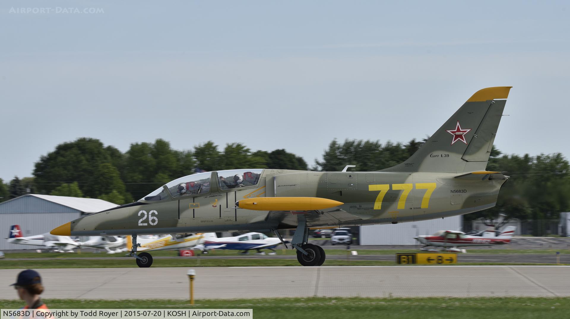 N5683D, 1979 Aero L-39C Albatros C/N 931529, Airventure 2015