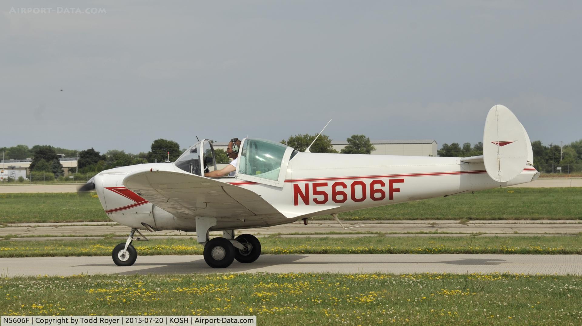 N5606F, 1966 Alon A2 Aircoupe C/N A-206, Airventure 2015