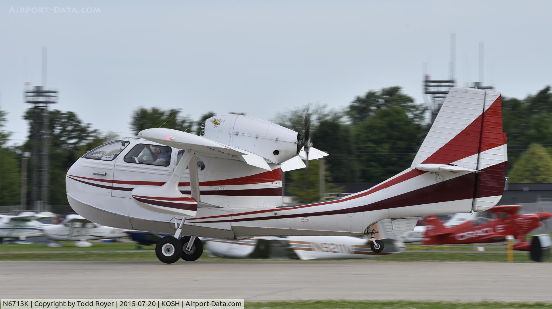 N6713K, 1947 Republic RC-3 Seabee C/N 996, Airventure 2015