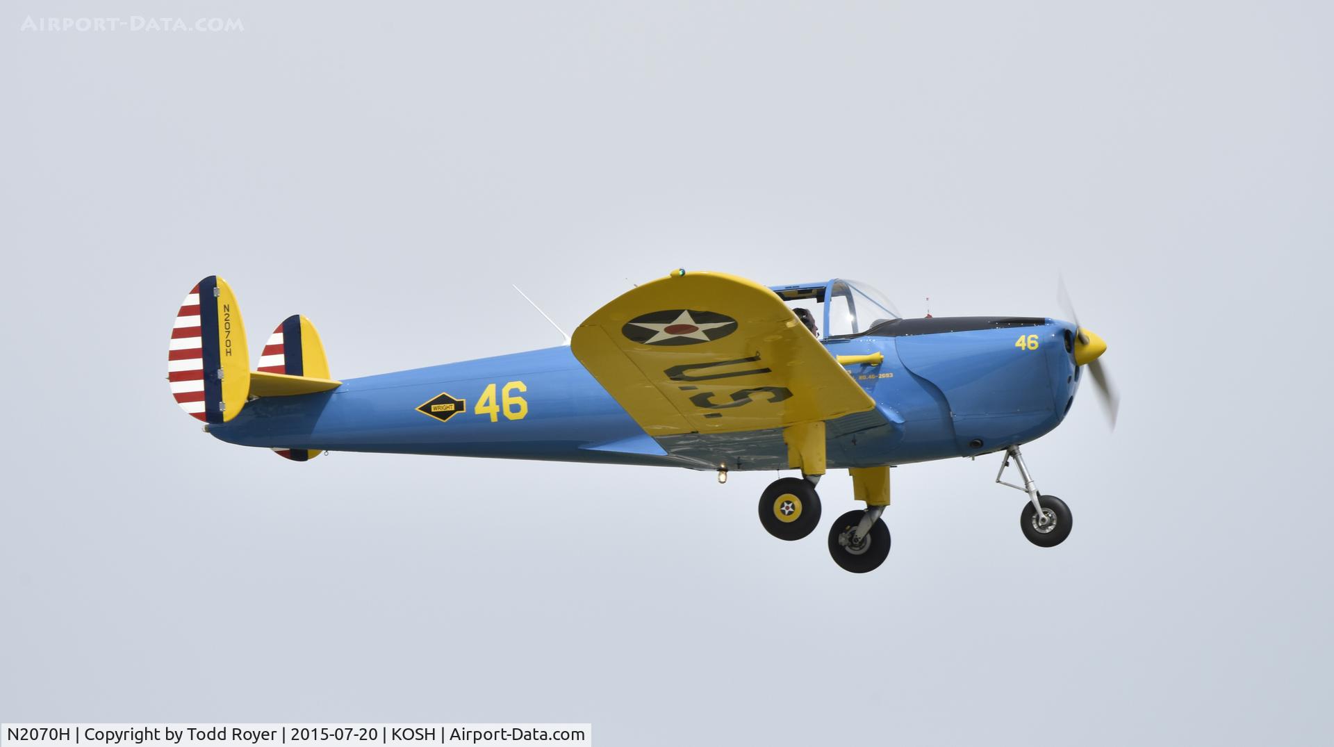 N2070H, 1946 Erco 415D Ercoupe C/N 2693, Airventure 2015